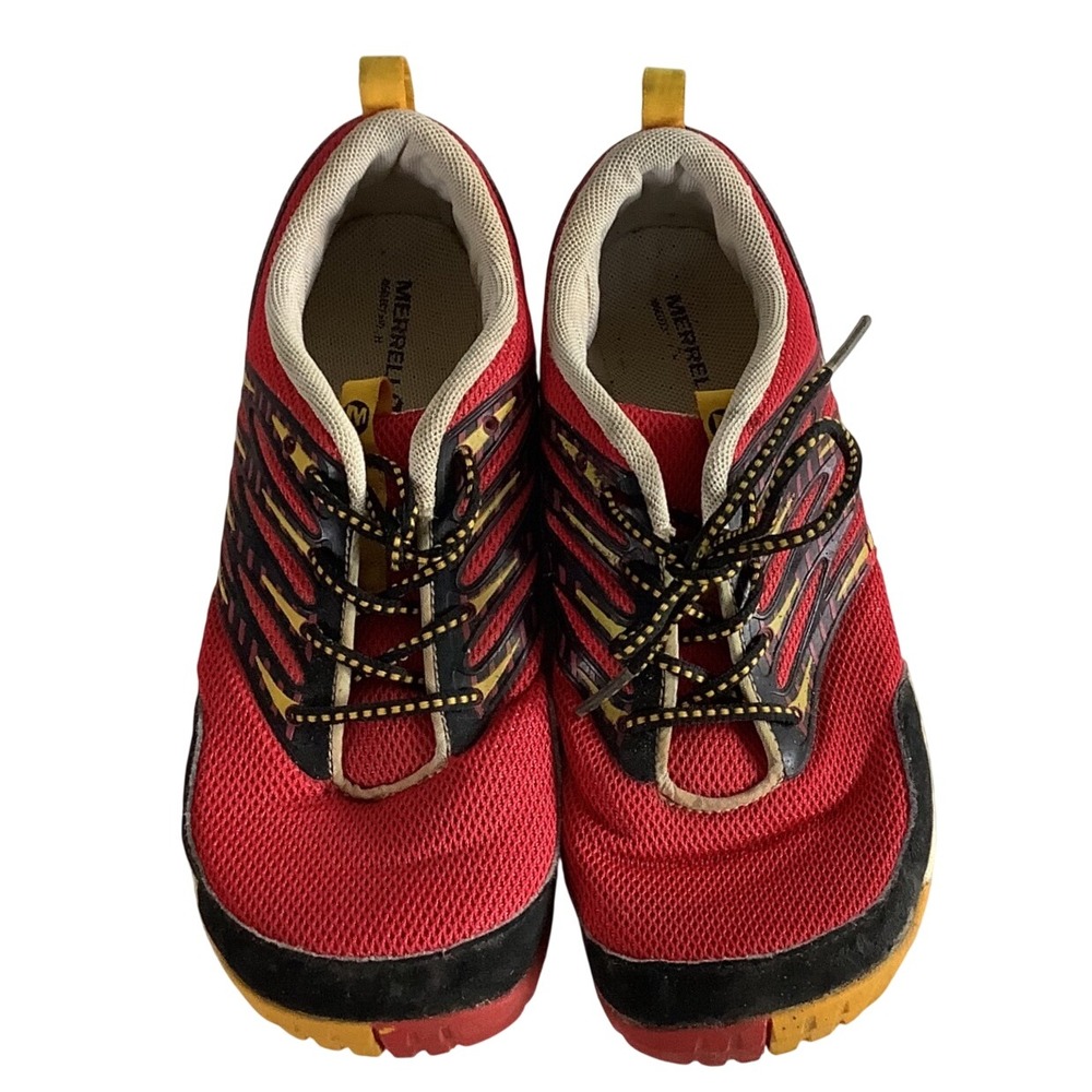 Merrell Kids Trail Glove Barefoot Running Shoes True Red J95917 Size 6 US 37 EUR